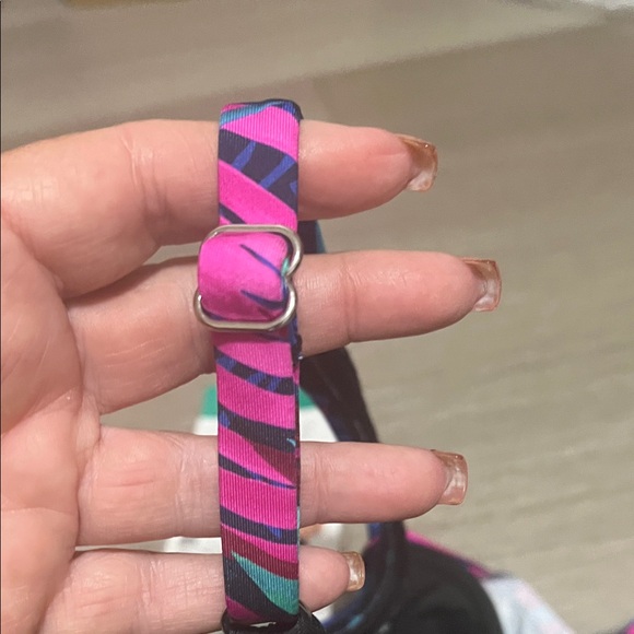 Miraclesuit One Piece in Vibrant Pink and Blue - Picture 4 of 7